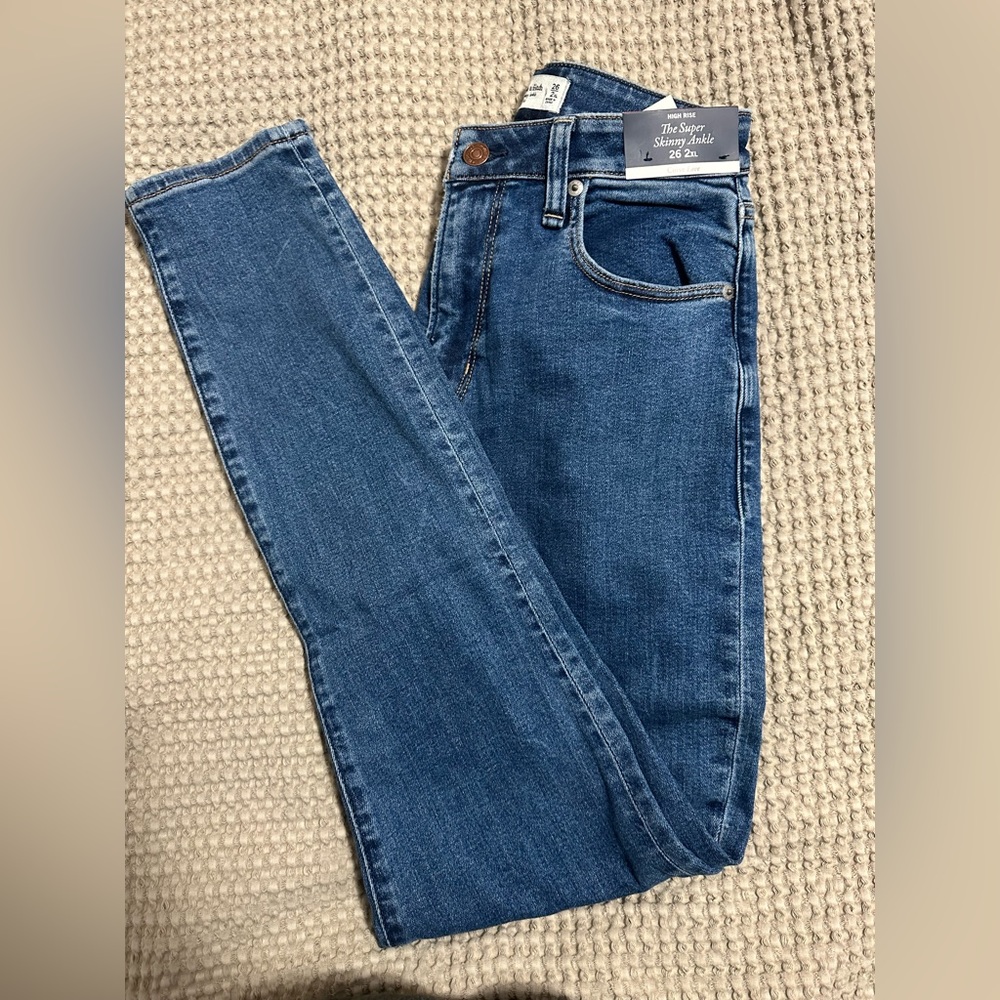 Abercrombie jeans - curve love size 2